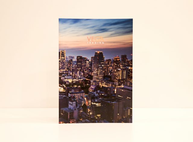 ホームページ制作事例：VEGA TRADING | 会社案内パンフレット制作